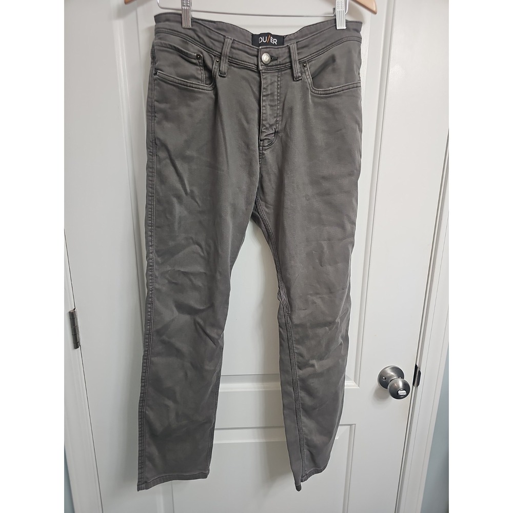DU/ER DUER N2X Relaxed Taper Fit No Sweat Pants Mens 31/30 Gray